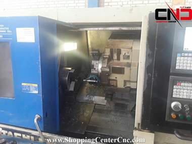 تراش سی ان سی دو محور HITACHI SEIKI TF 25 ساخت ژاپن